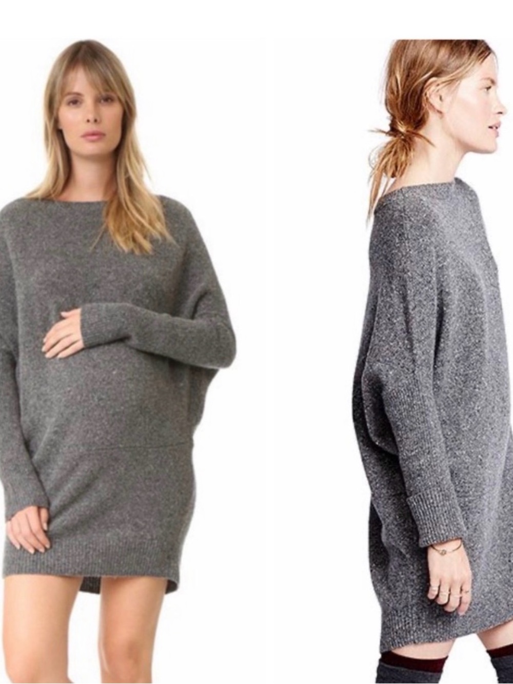 Hatch maternity sweater dress